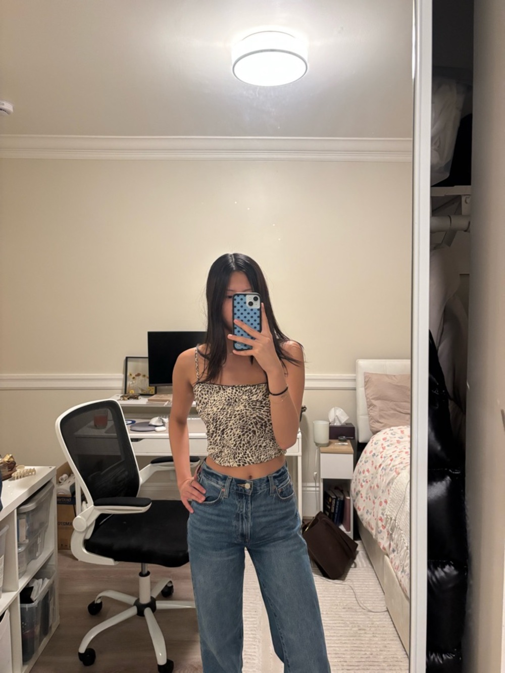 Cutest cheetah tank